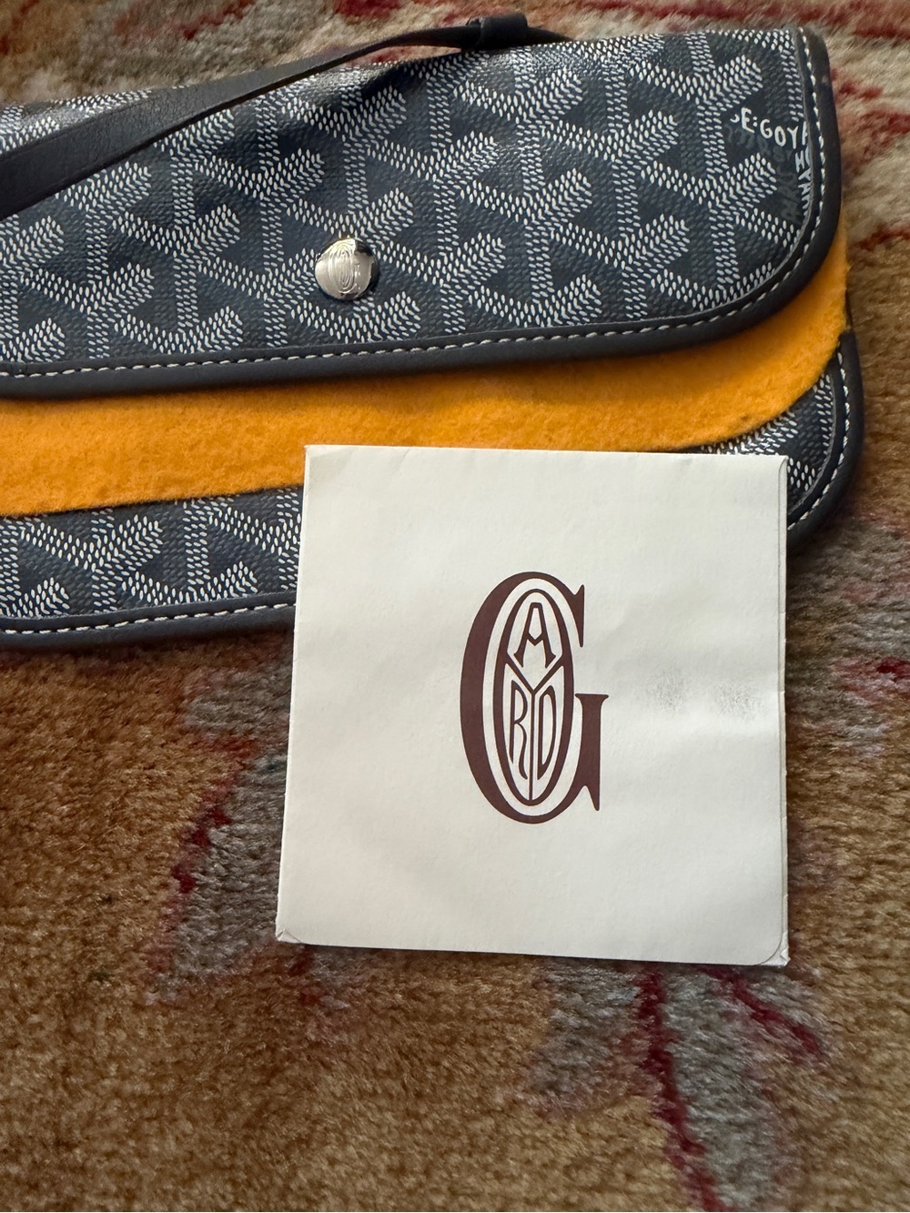 FULL SET GOYARD Saint Louis tote in grey - Picture 10 of 15
